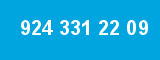 924 331 22 09 924 331 22 09